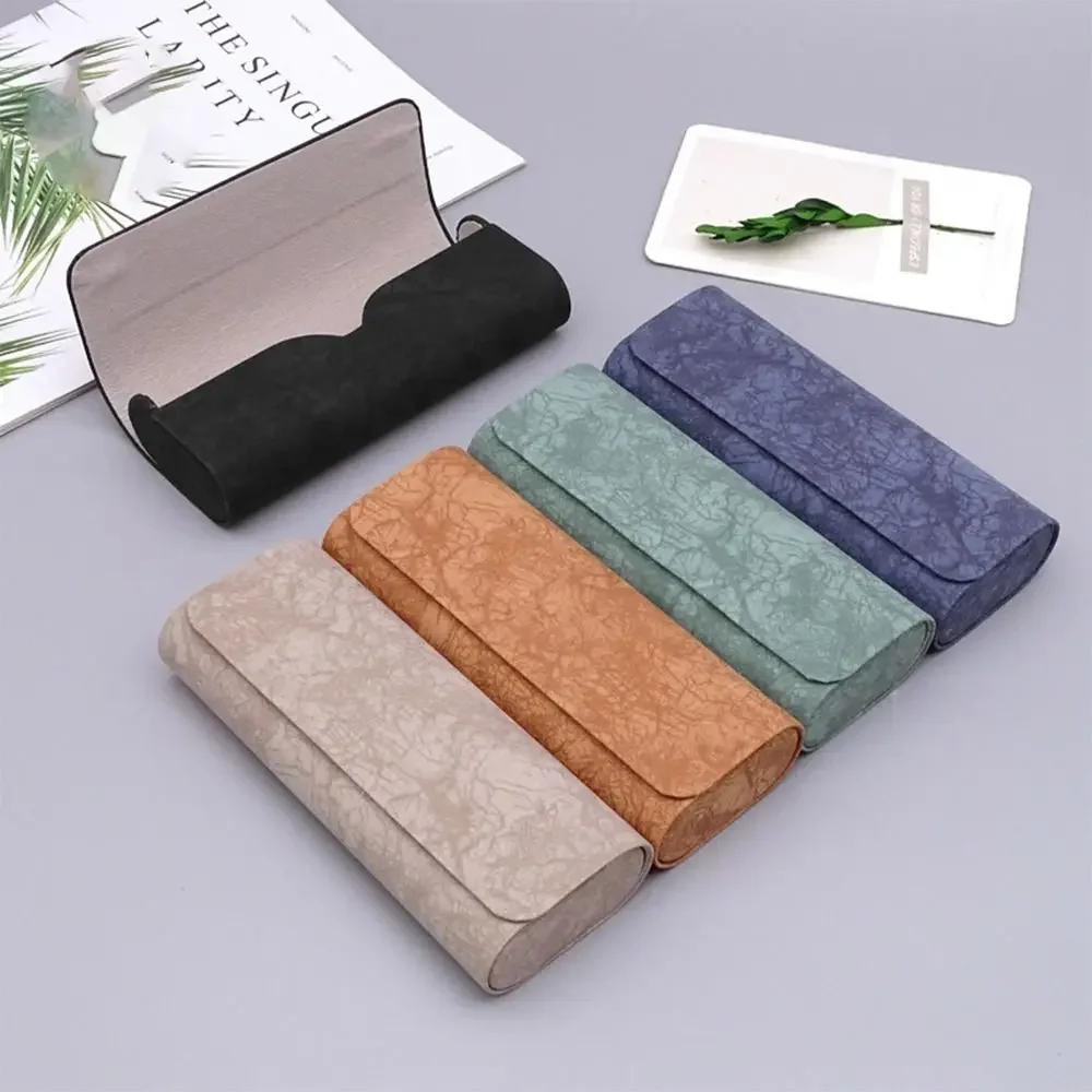 

Eyeglasses Accessories Protective Case Glasses Box PU Leather Anti-press Eyewear Case Unisex Hard Shell Sunglasses Case Women