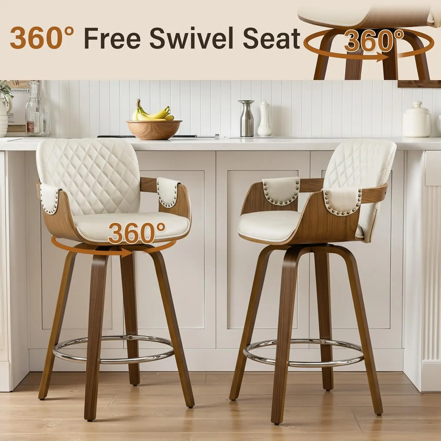 Thumbnail 3 - #13 Trending Swivel Bar Stools Right Now