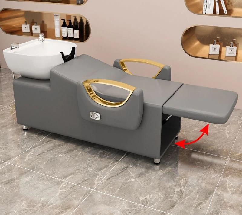 Shampoo bed Barber shop Flush massage Semi-reclining beauty salon