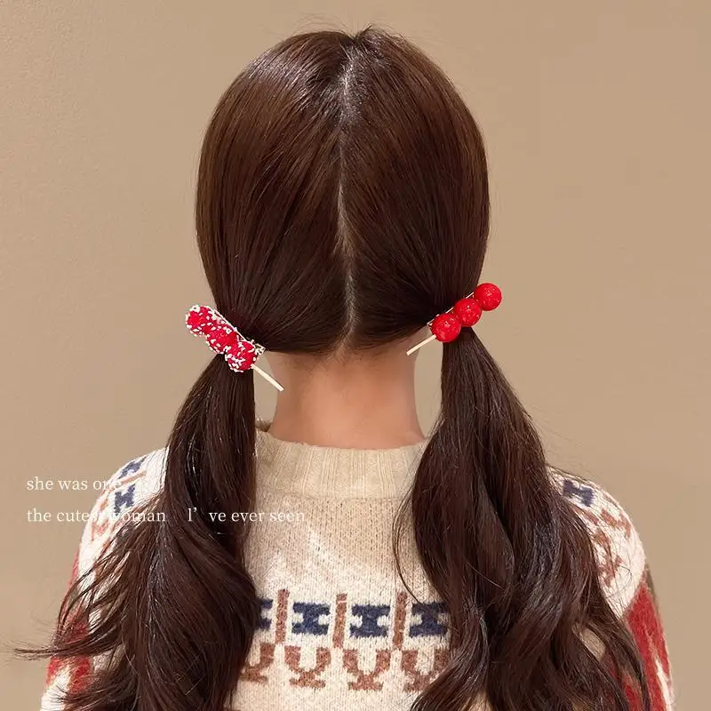 1pc Cute Hairpins Simulation Food Hair Clip Hair Accessories Potato Chip Ice Cream Side Clip Girls Funny Drink Bottles Headwear