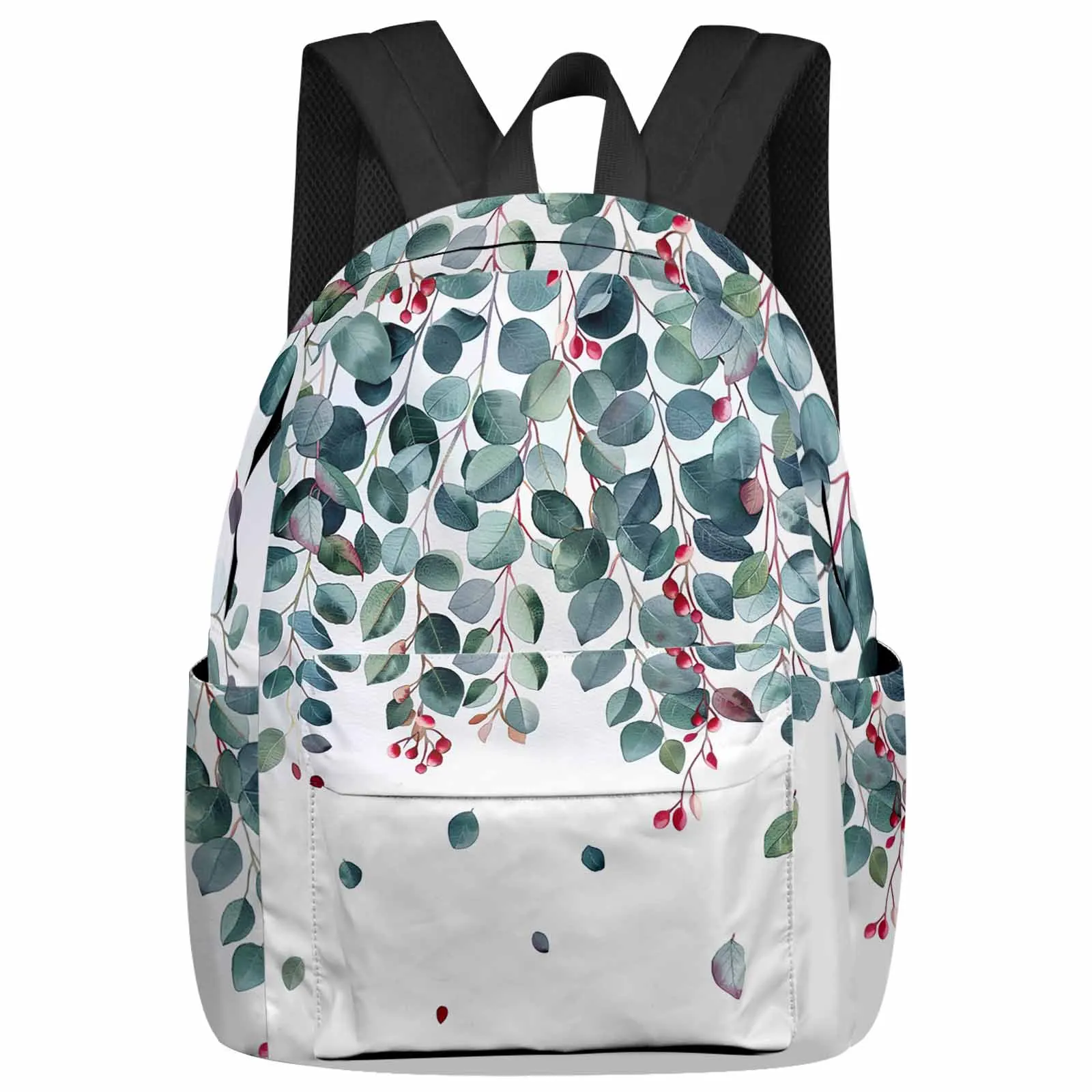 

Leaves Branches Fruits Backpack School Bags for Teenagers Students Laptop Bag Women's Casual Travel Backpack