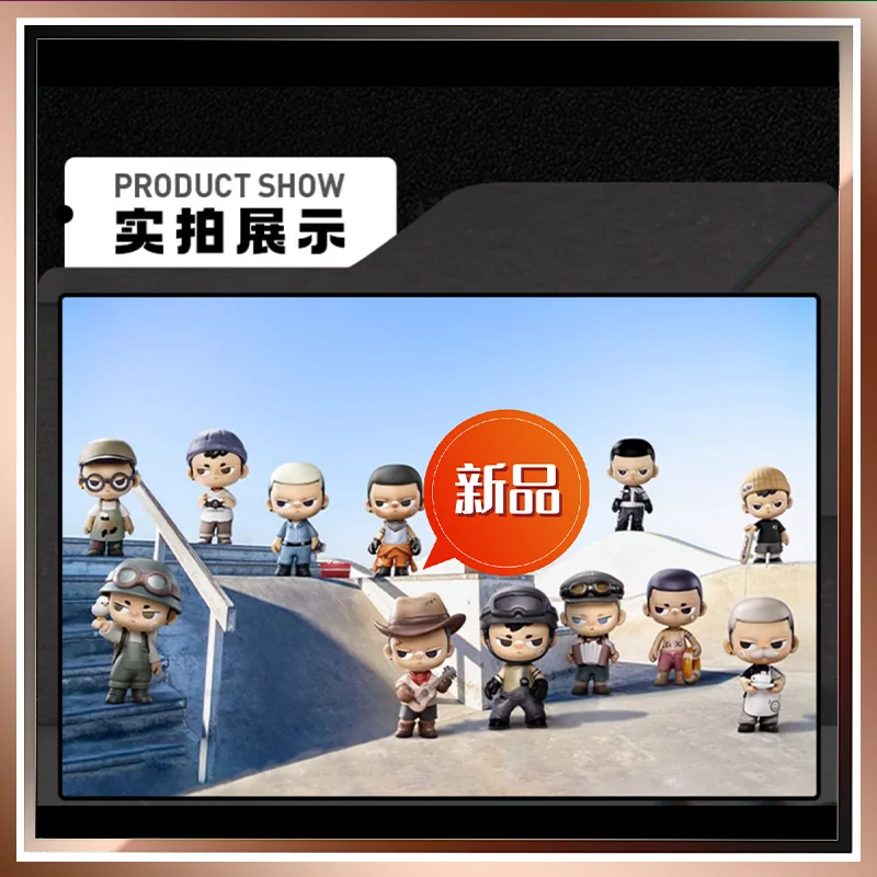 Spot Genuine Kubo Walks Of Lire Blind Box Pvc Mystery Box  Collect Plaything Room Desktop Office Decoration Boy Birthday Gifts