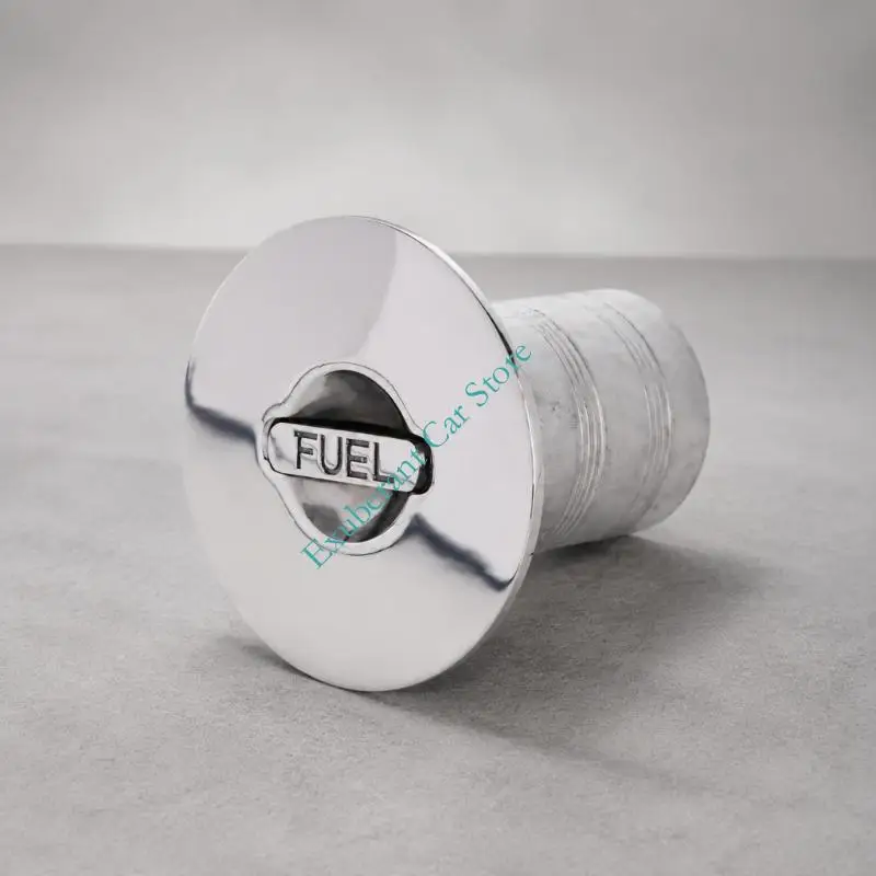 38/50mm Boats Fill Cap 316 Stainless Steel Flush Mount Up Deck Fill Cover with Marking for Marine Deck Use