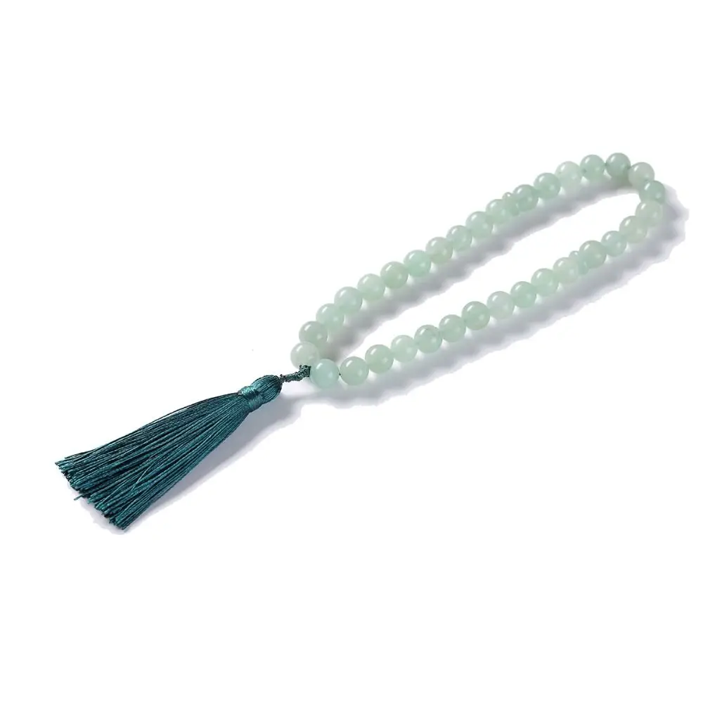 

Party Gifts 33 Prayer Beads 10mm Turquoise Praise Beads with Tassel Ramadan Rosary Beads Bracelet Party Decor