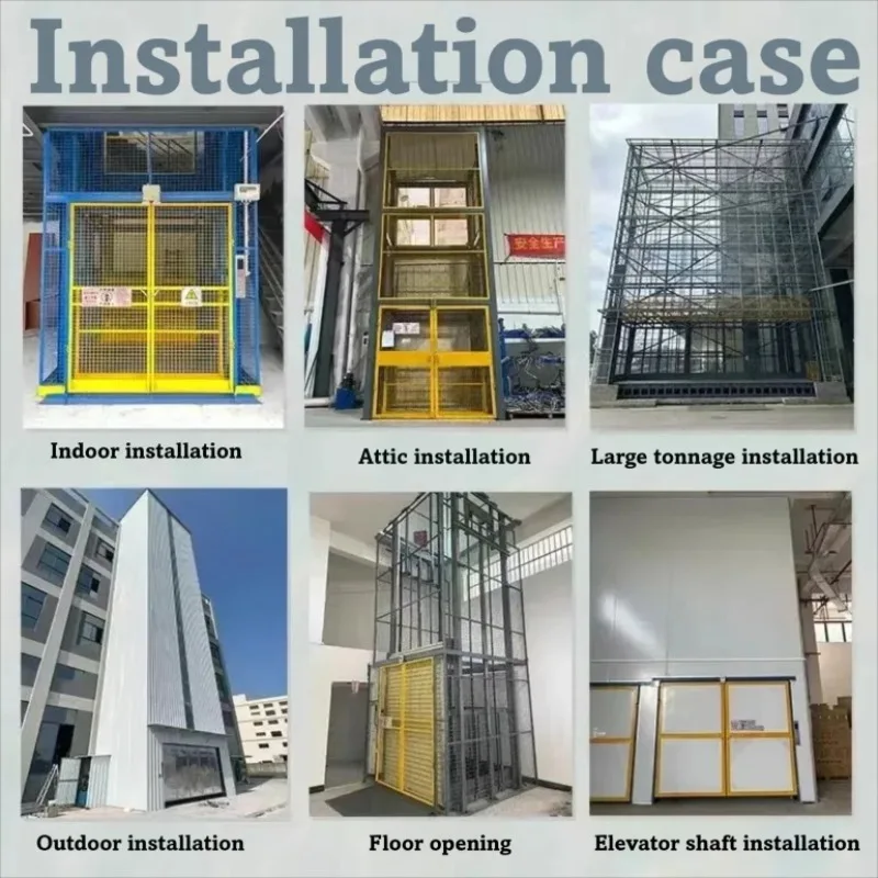 

FOB Price Industrial Hydraulic Freight Elevator Direct Manufacturer Supply for Warehouse and Workshop Installation