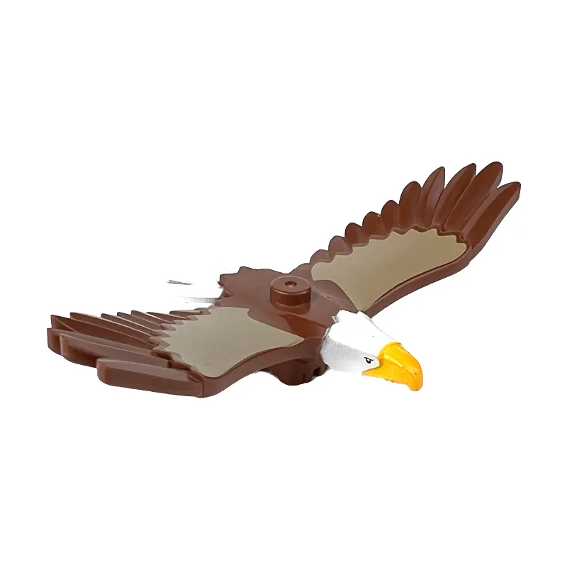 Compatible With Lego Creative Small Particle Building Blocks Eagle Eagle Animal Accessories Birds Dirds 60307 Assembly Parts