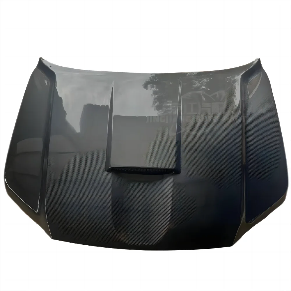 Suitable For -toyota Land Cruiser LC200 Carbon Fiber Hood Modification Lightweight Open Hole Carbon Fiber Hood