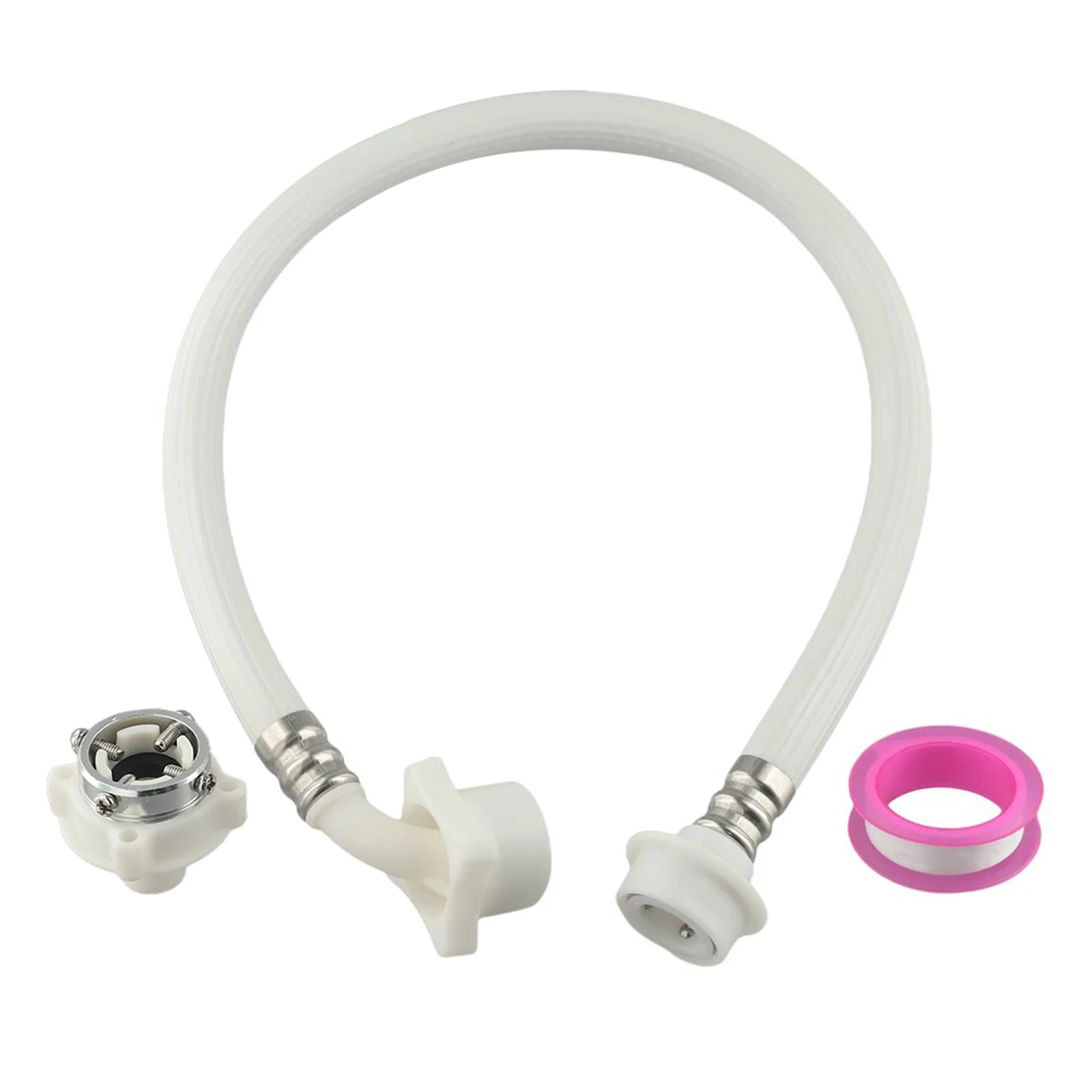 

For Portable Wash Machine Washer Water Hose Home Use 1m White Quality Inlet Hose Strong Versatility Water Leak Prevention