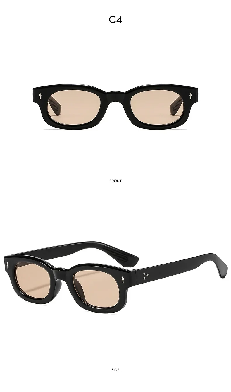 Small Frame Fashion Square Sunglasses for Men and Women