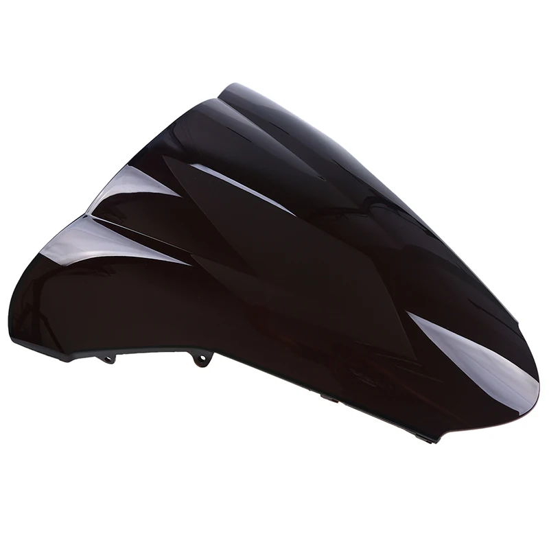 POSSBAY Bike Universal Motorcycle Windshield Wind Deflectors for Honda VFR800 2002-2009 Scooter Windscreen Double Bubble