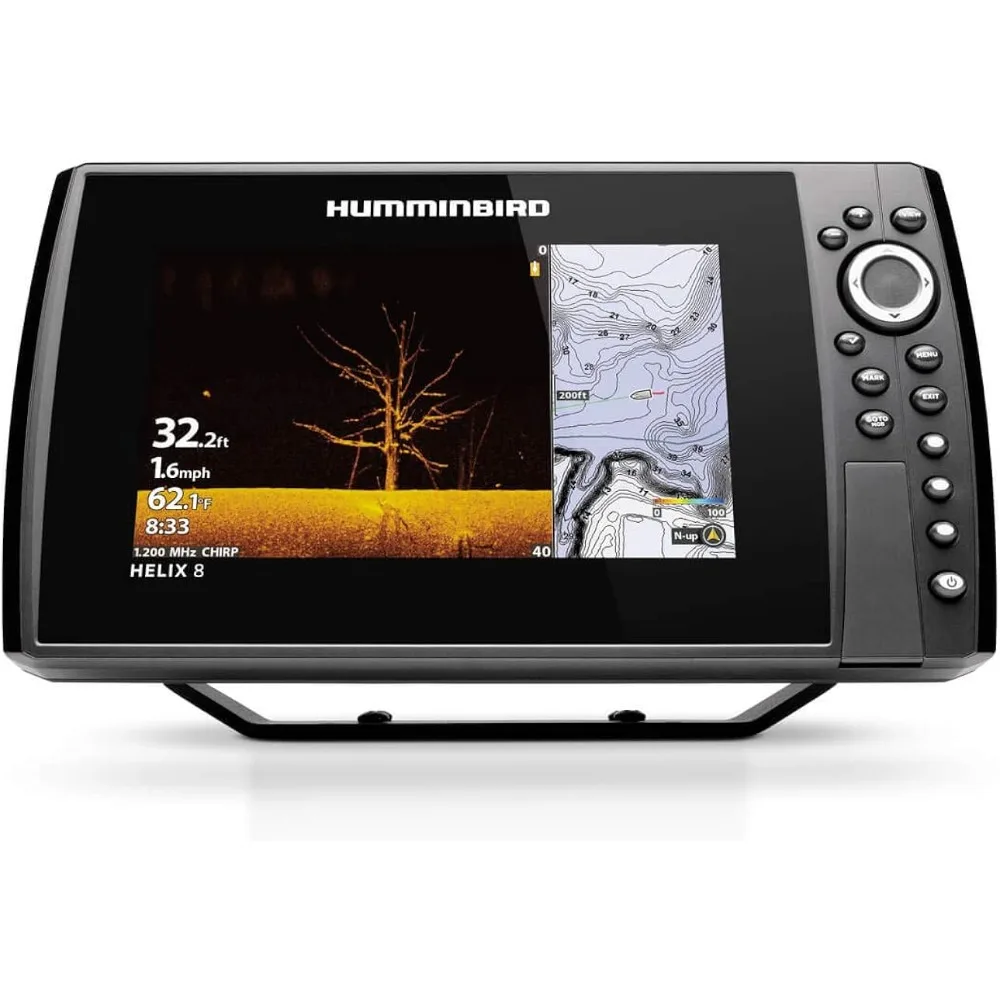 Humminbird 411340-1 Helix 8 Chirp MEGA DI GPS G4N Fish Finder