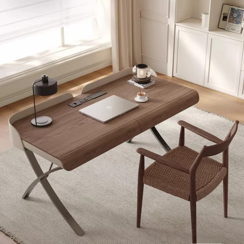

Modern Computer Office Desk Executive Minimalist Standing Study Office Desk Conference Wooden Meuble Bureau Trendy Furniture