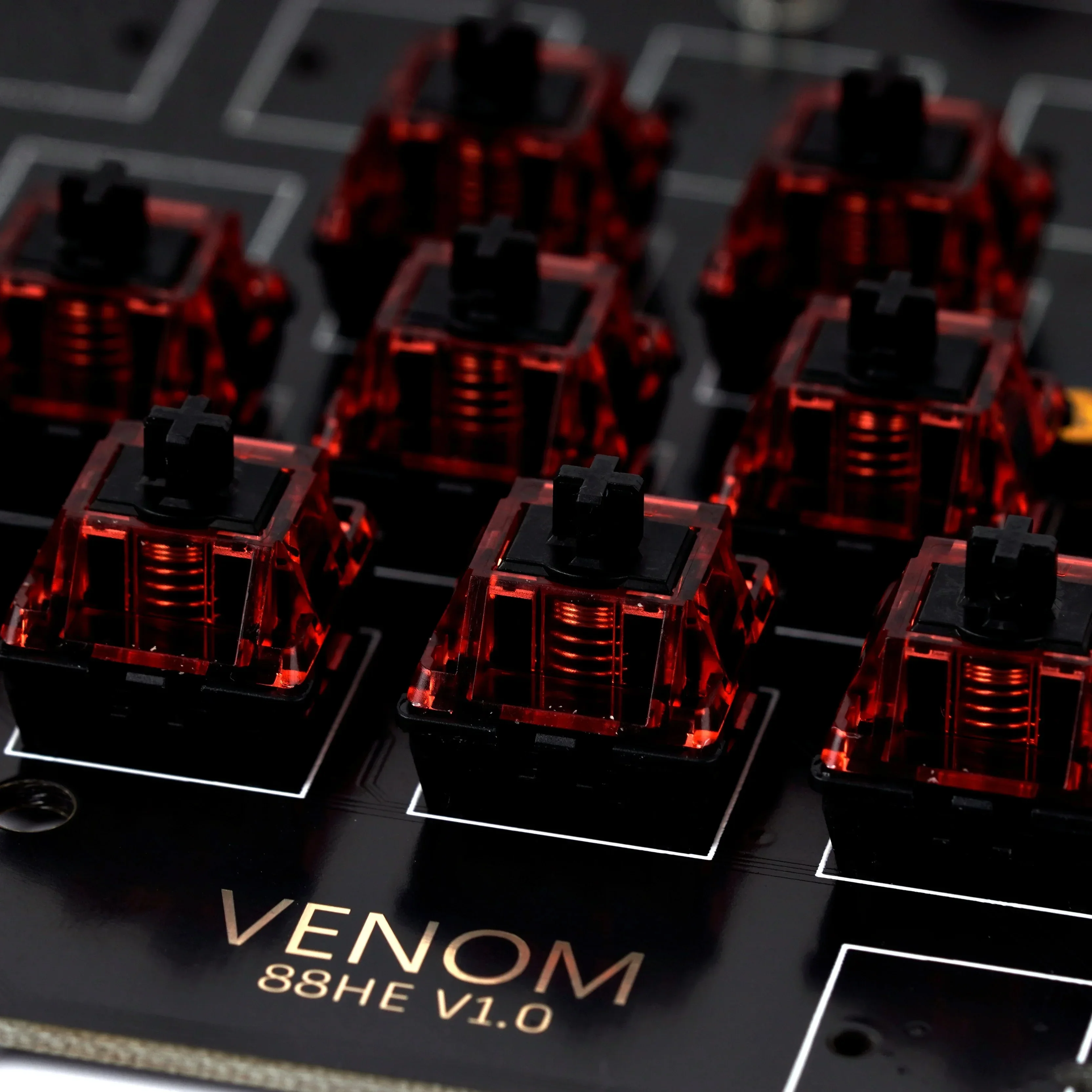 70/10 Pcs Magnetic Axis Switch 42g Raptor HEElectromagnetic Trigger Linear Switch Accessorries Wooting 60he Pc Gamer Accessories