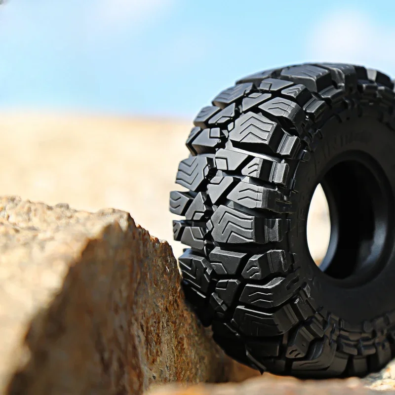 4 pz 1.9 gomma pneumatico ruota pneumatico per 1/10 RC Crawler auto Axial SCX10 Pro Capra TRX4 RC4WD D90 Redcat