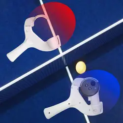1 Pair Table Tennis Rackets Adaptor For Meta 3 Table Tennis Controller Handle Adaptor Handle Shell Model VR Accessories