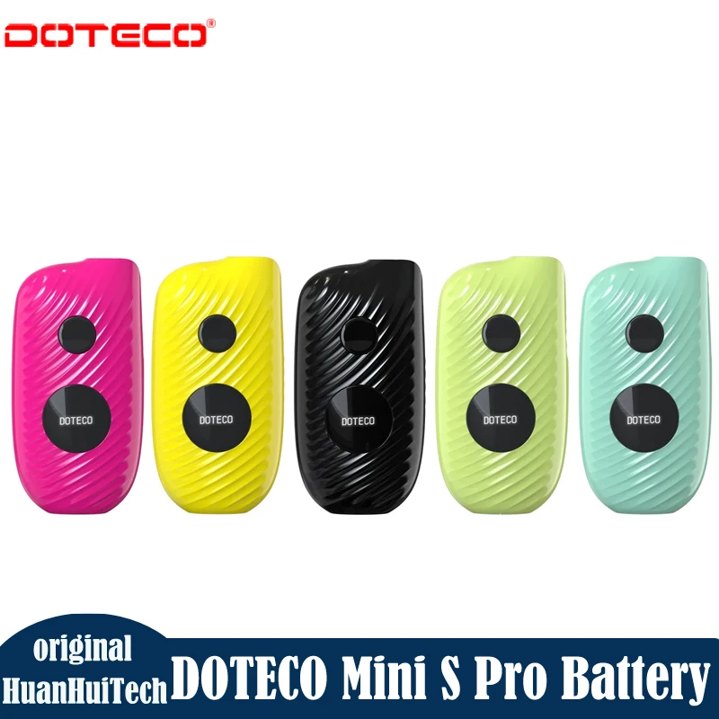 

Оригинальный испаритель DOTECO Mini S Pro, батарея 650 мАч, 5 уровней напряжения, 2,2 в/2,7 в/3,2 В/3,7 в/4,2 в, мини-мод для резьбовых картриджей 510