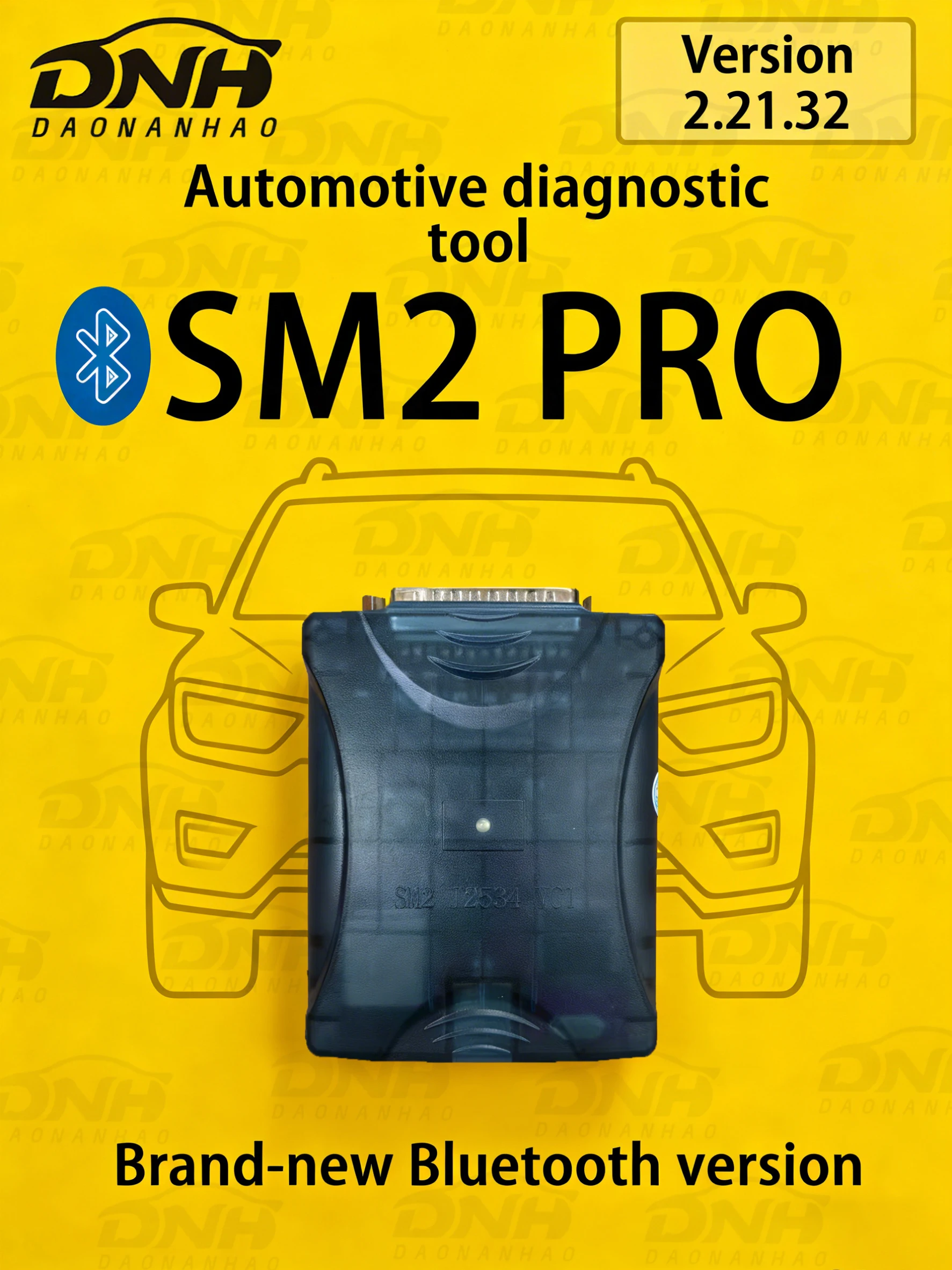 

Диагностический инструмент Daonanhao SM2 PRO J2534 V2.21.32 Bluetooth VCI для программирования блоков управления двигателем (PCM) и ЭБУ, Pcmflash, Pcmtool, OBD для автомобилей