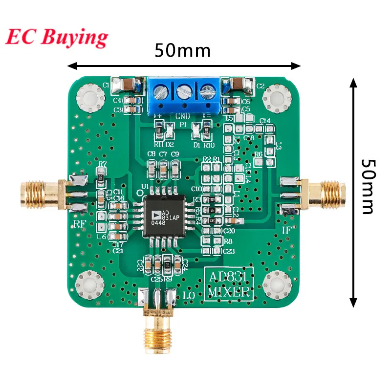 AD831 Tần Số Cao Phối Mô Đun 500M Băng Thông Lên Xuống Trộn Biến Cân Bằng Kép Phối Ban