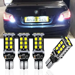 4x Canbus T15 W16W LED Bulbs Reverse Lights 2835SMD Car LED Back Up Rear Lamp For BMW 5 Series E60 E61 F10 F11 F07 Mini Cooper