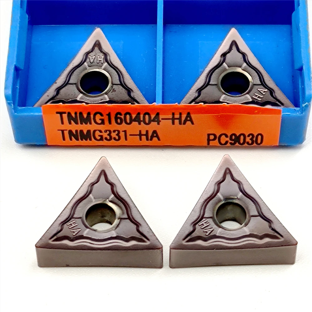 100% Original TNMG160404 TNMG160408 HA PC9030 Lathe Carbide Insert TNMG 160404/160408-EF YBG205 Turning Tool For Stainless Steel