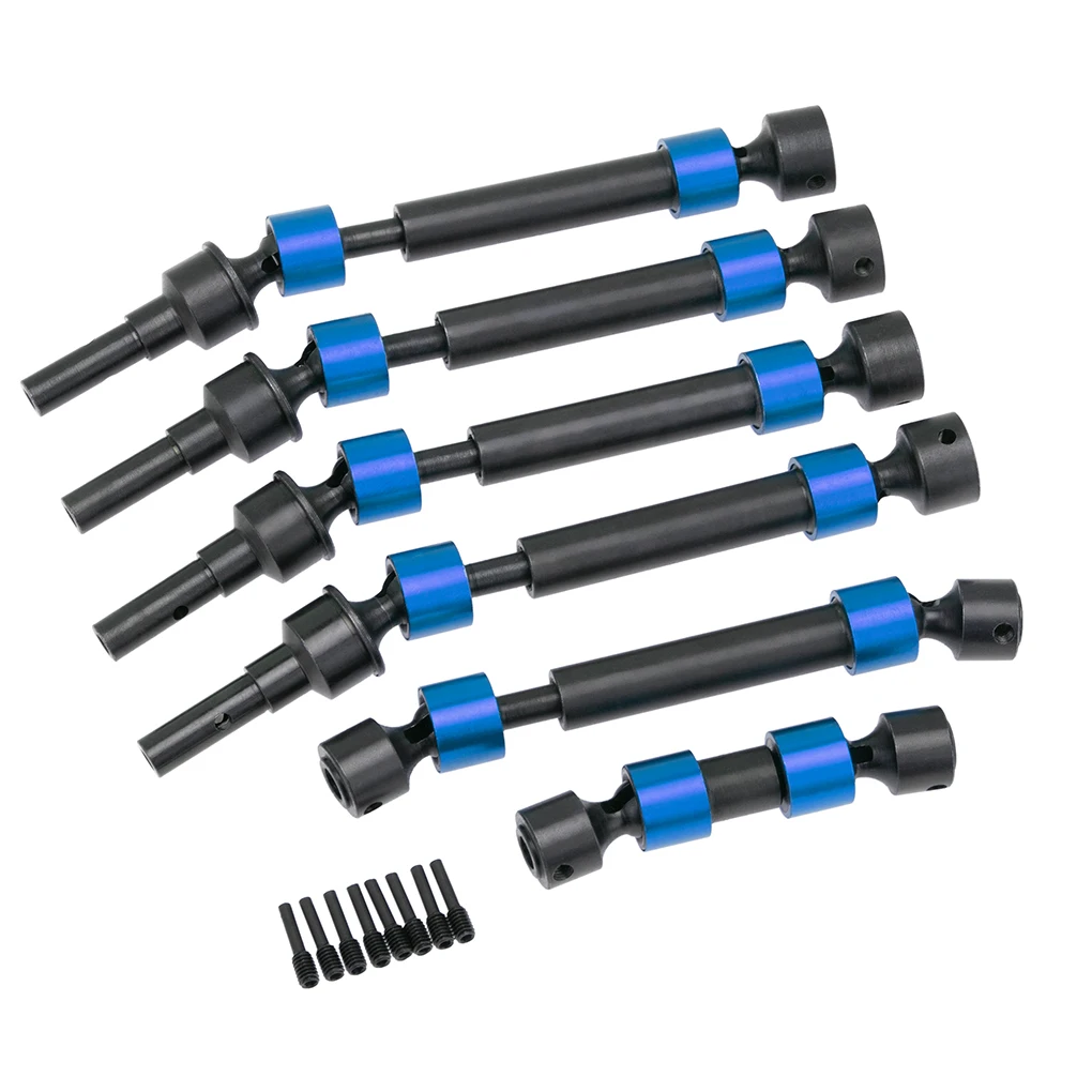 RC Car Steel Drive Shaft Racing Simulator Vehicle Supplies Set Upgrade Part Transmission Crawler Front Rear Interior Accessory