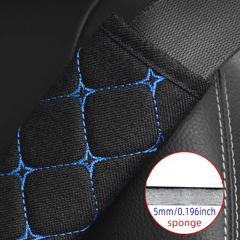 Ein Leinen bestickter, atmungsaktiver Stoff, Autositzgurt, Schultergurt-Abdeckung, Versicherungsgurt-Abdeckung, Autozubehör – Detail 9