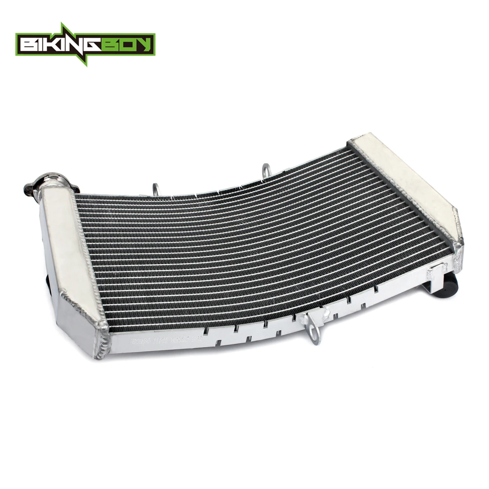 BIKINGBOY Engine Radiator Cooling Water Cooler CBR600F Sport F4i CBR 600 SuperSport F4 01 02 03 04 05 06 07 Polished 19010MBWD21