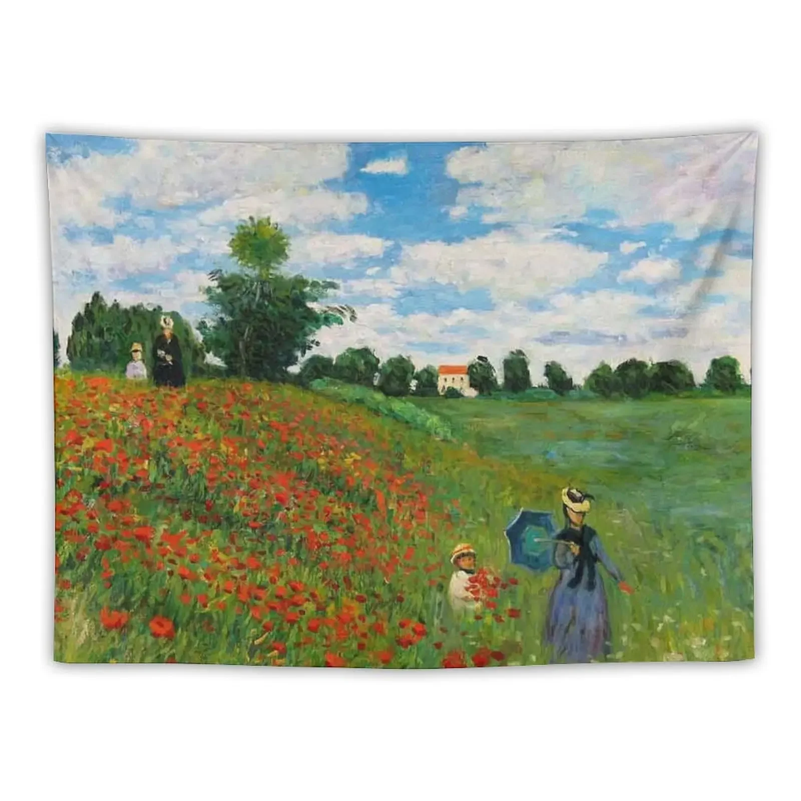 

Landscape by Monet Tapestry Wall Deco Room Decoration Aesthetic Aesthetic Room Decorations Wall Hanging Wall Tapestry