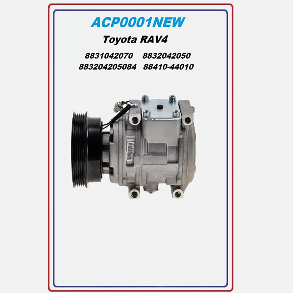 

Air Conditioning Compressor for Toyota Landcruiser 4.2L With Clutch HZJ105 10PA15L Car Replacement Parts