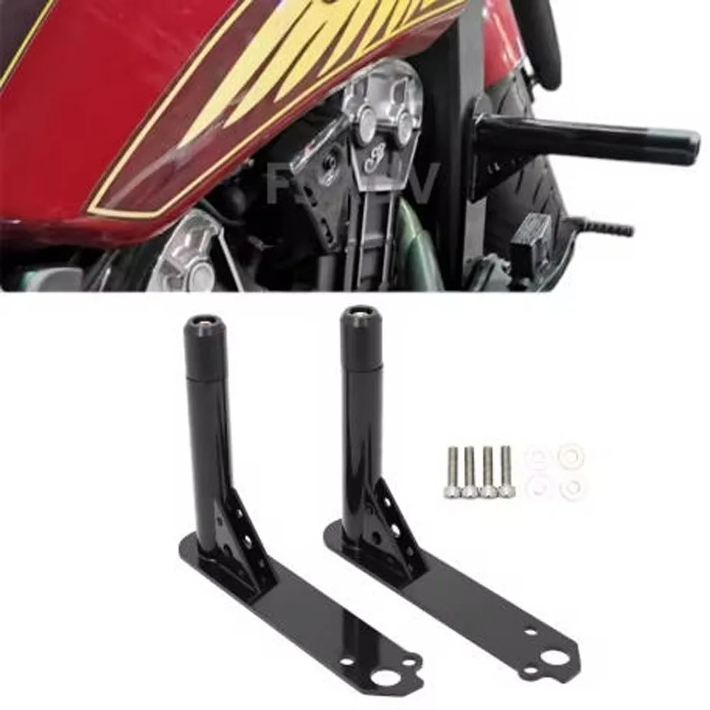 Fit For Indian Scout 2014-2024 Scout Bobber Black Bumper Motorcycle Front Highway Engine Guard Crash Bars Falling Protectors