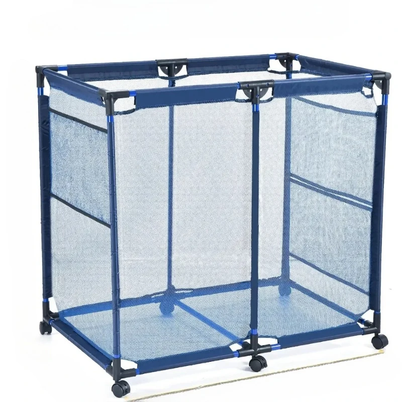 

# l For Pool Storage Bin, Pool and Ball Storage Organizer with Nylon Mesh Basket, for Pool Floats, Balls, Toys, Air Dry Quickly