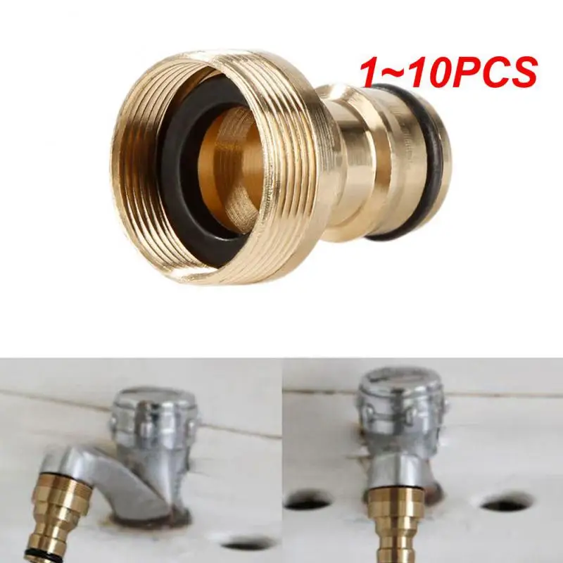 

1~10PCS Universal Tap Kitchen Adapters Brass Faucet Tap Connector Mixer Hose Adaptor Basin Fitting Garden Watering Garden Tools