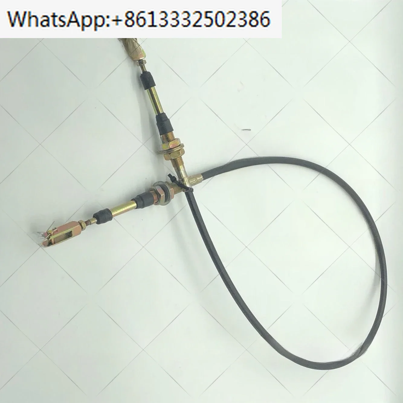 Excavator accessories PC30 40 50 walking line bulldozer cable throttle cable fork, high-quality