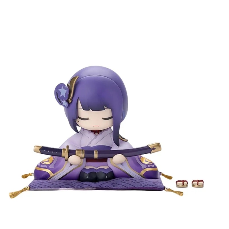 10 سنتيمتر Genshin تأثير Beelzebul شياو كلي أنيمي الشكل لطيف دمية يجلس نموذج بولي كلوريد الفينيل لعبة سلسلة جمع النحت حلية #3