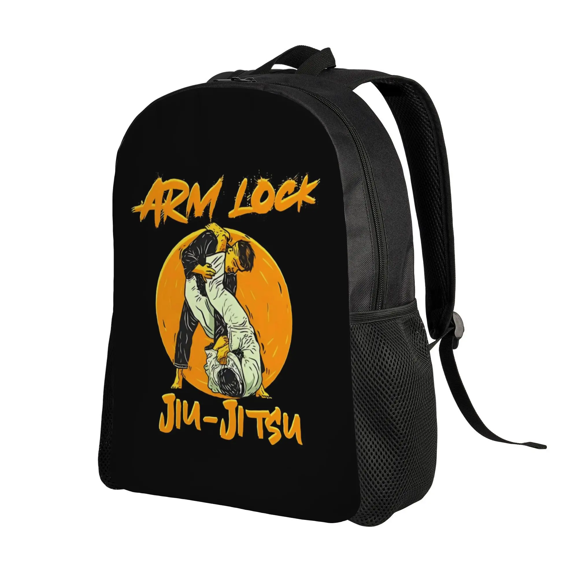 Mochila con Estampado de Técnica de Jiu Jitsu, Ideal para Viajes, Traslados y Ocio, Apta para Hombres y Mujeres