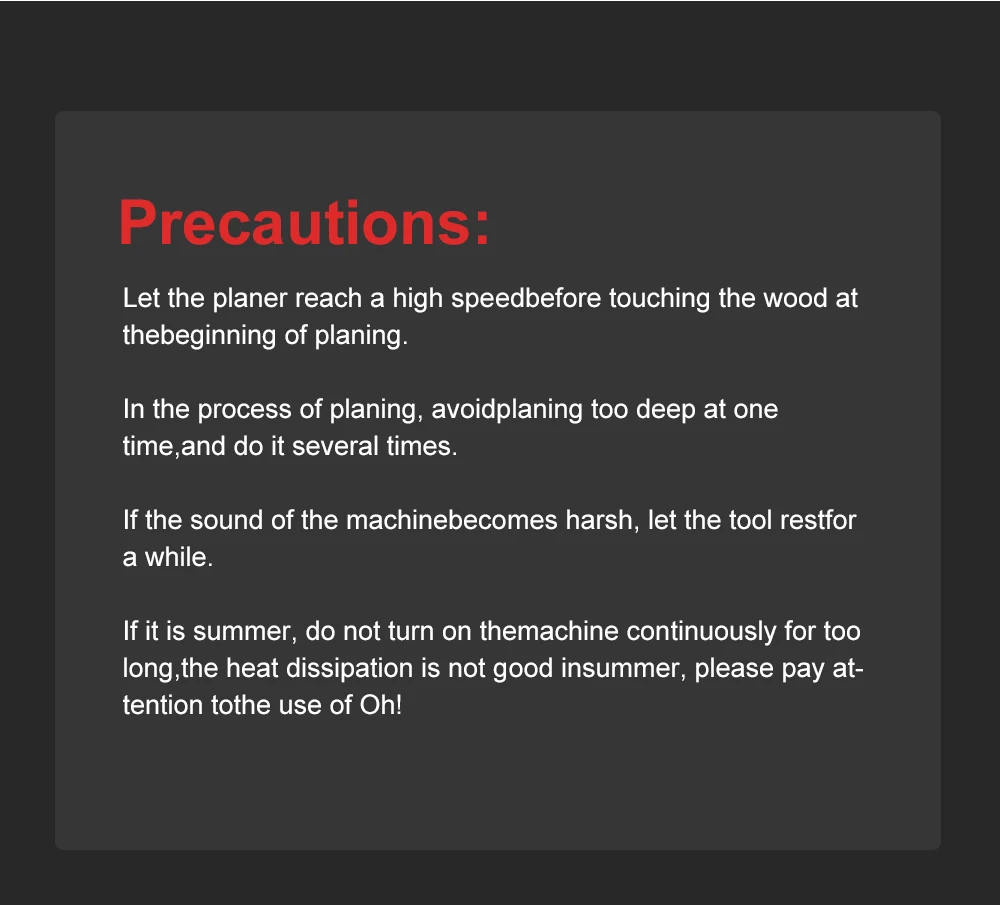 Mini Electric Planer Benchtop Wood Planer Multifunctional Electric Planer Power