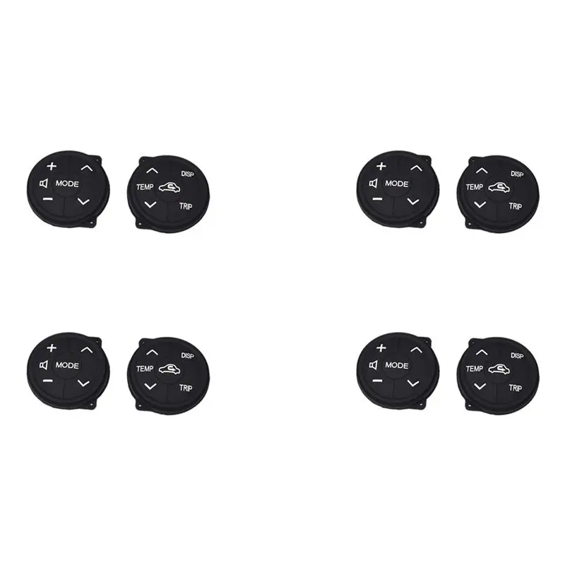 

A04E-4X For Toyota Prius 30 XW30 09-15 Prius C Aqua Button Multifunction Steering Wheel Switch Control Button Panel Rubber