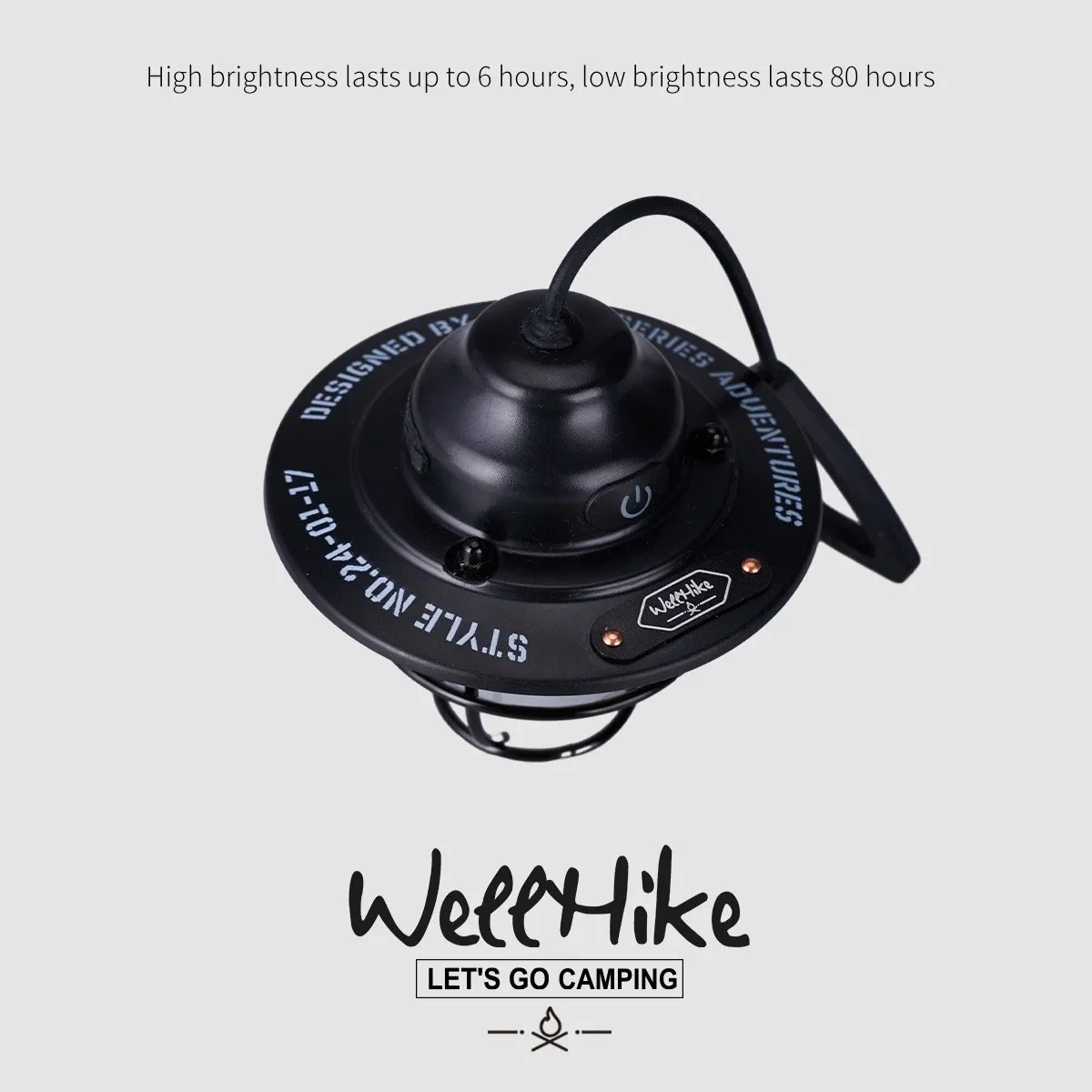 WELLHIKE Pinecone Light Ambient Light Breathing Lighting 80 Hours Long Life Outdoor Camping Small Lights