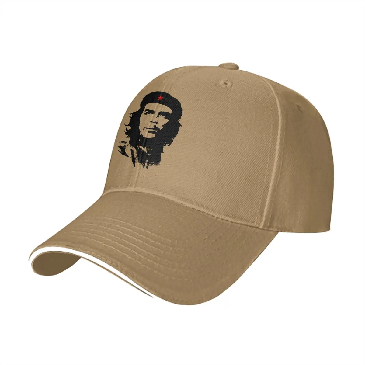 Pure Color Dad Hats Avatar Women\'s Hat Sun Visor Caps Che Guevara Peaked Cap