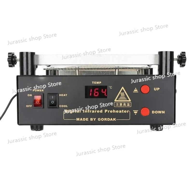 

Bottom Heating Temperature Control Rework Station 853 IR Preheater Station Lead Free Infrared Preheating Station