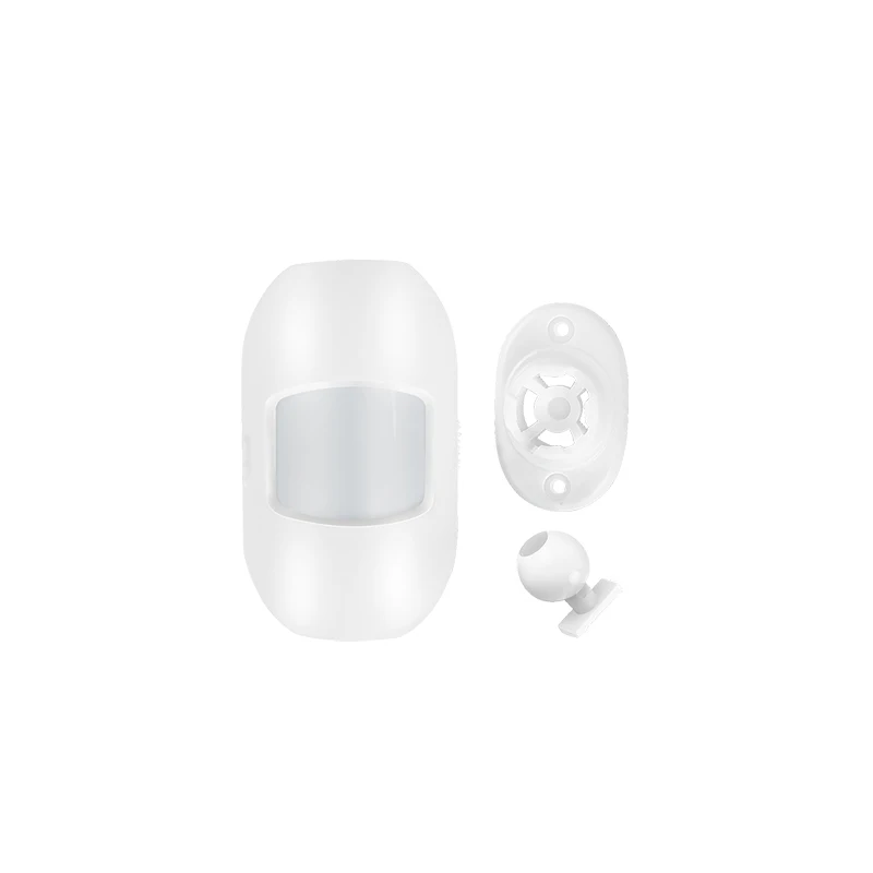 كاشف الأشعة تحت الحمراء السلبي اللاسلكي مستشعر PIR 433 ميجا هرتز 1527 رمز لنظام إنذار أمان المنزل Wifi / GSM / PSTN