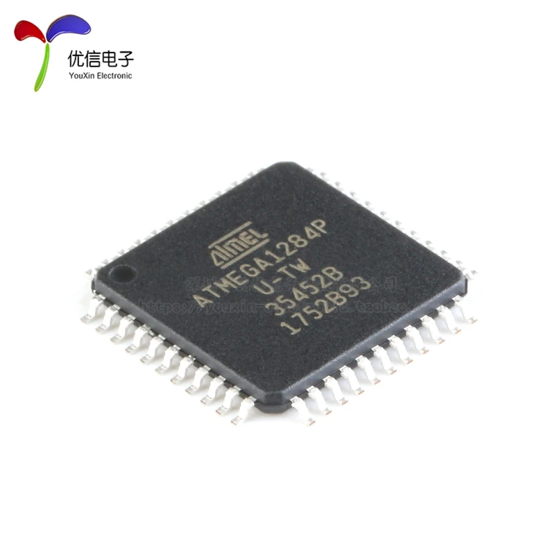 5pcs original authentic patch ATMEGA1284P-AU chip microcontroller 8-bit AVR TQFP-44