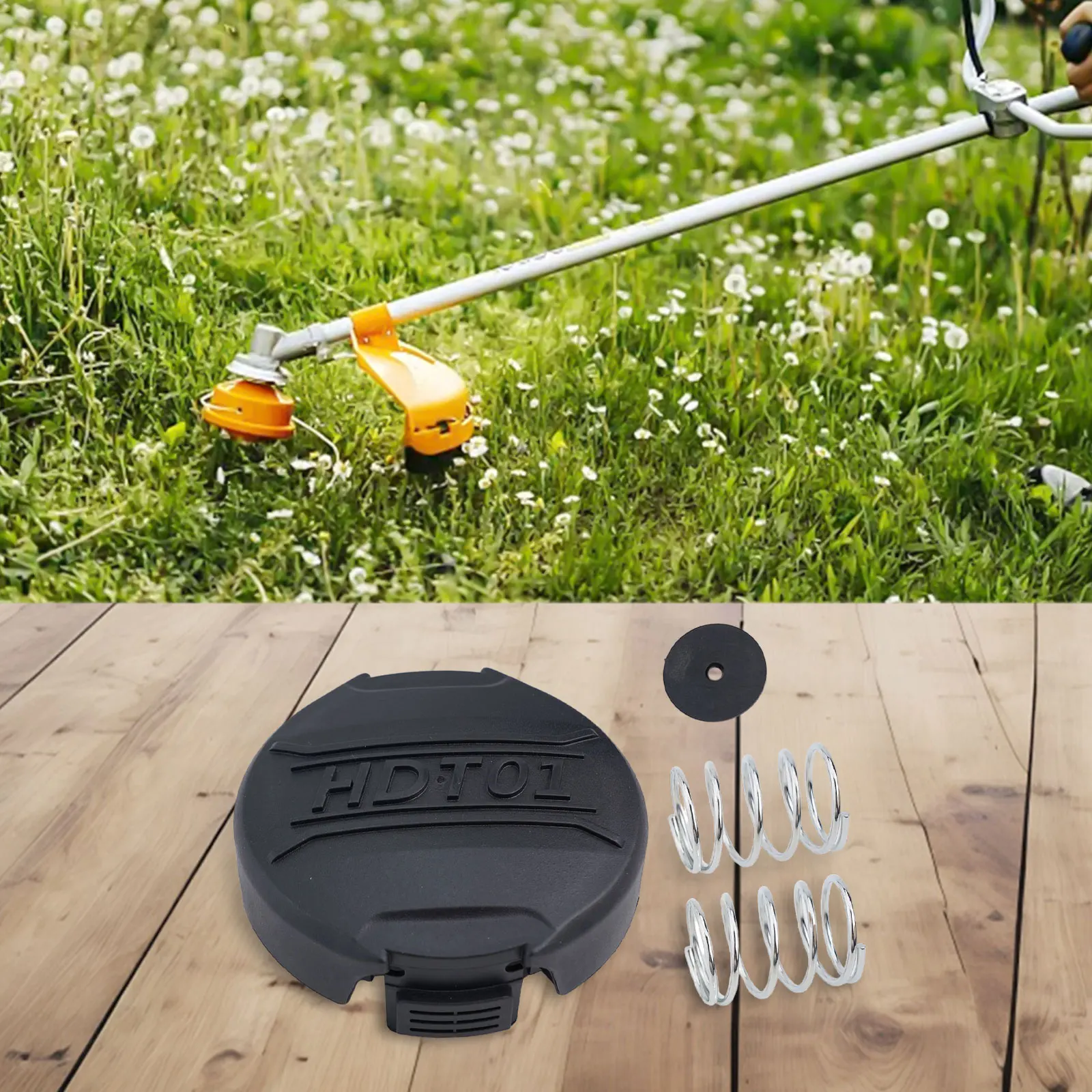 

For DCST920 For DCST925 Trimmer Head Cover Trimmer Head Cap Garden Trimming Lawn Maintenance Complete Replacement Kit
