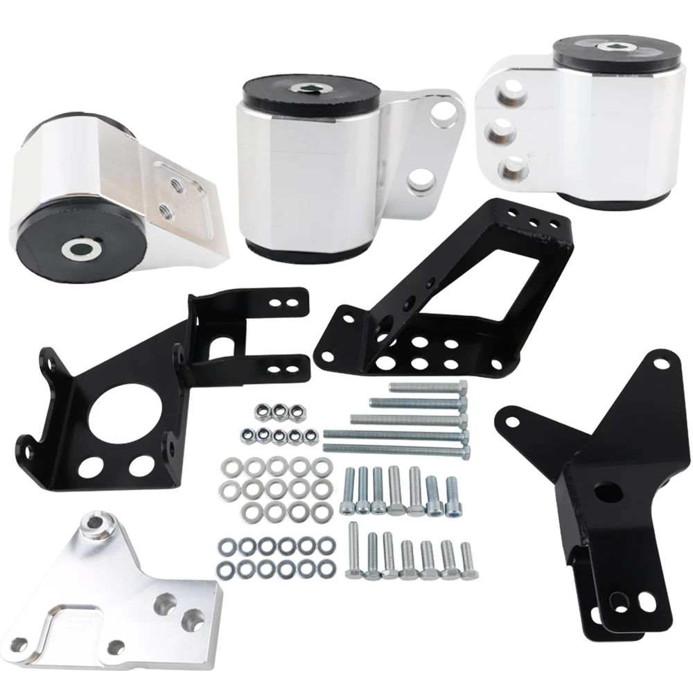 EG/DC Dual Height K-Series Engine Motor Mount Kits Bracket For Civic 92-95/ Integra 94-01