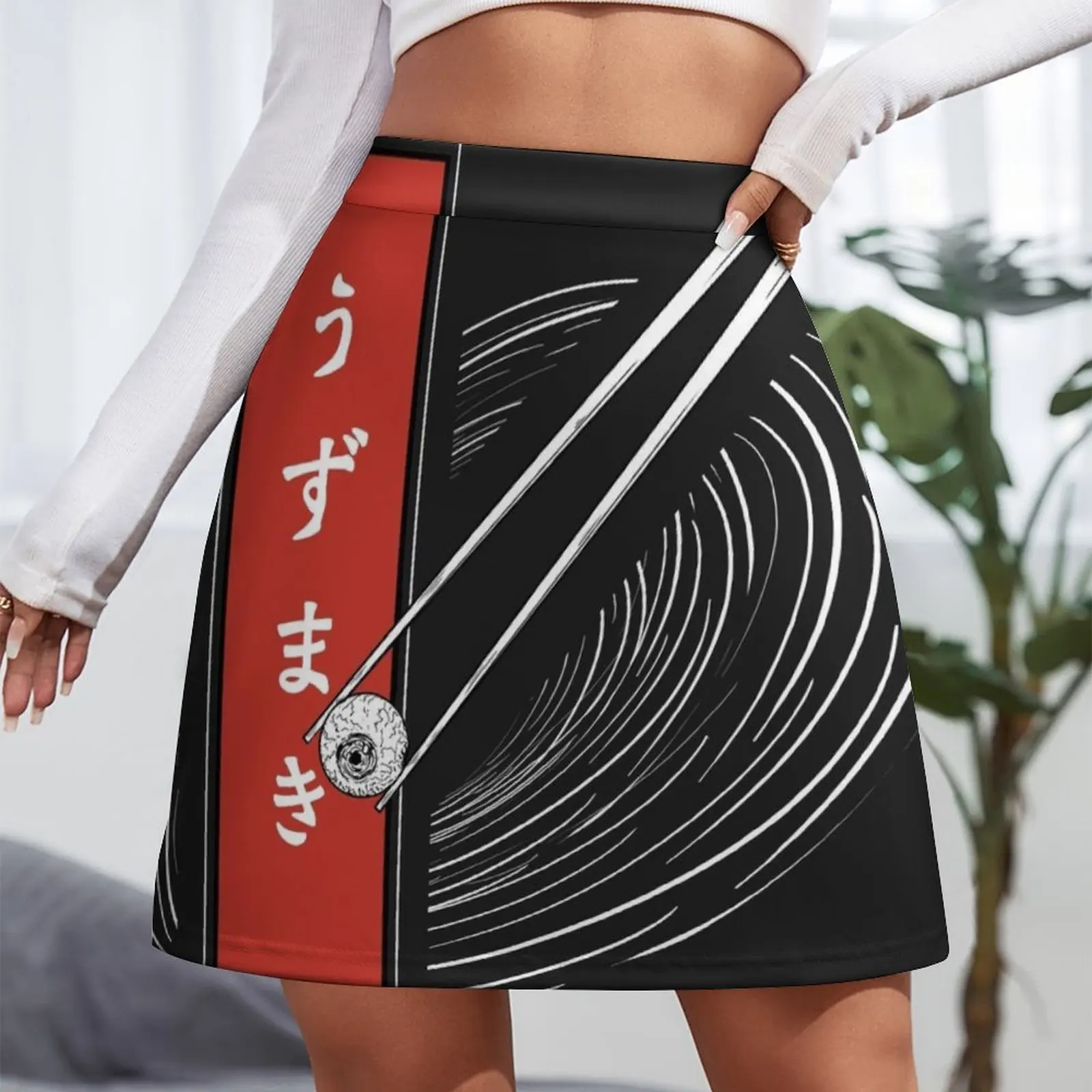 Uzumaki Mini Rok Womans Kleding Zomer Rokken Womens Rokken Vrouwen Kleding