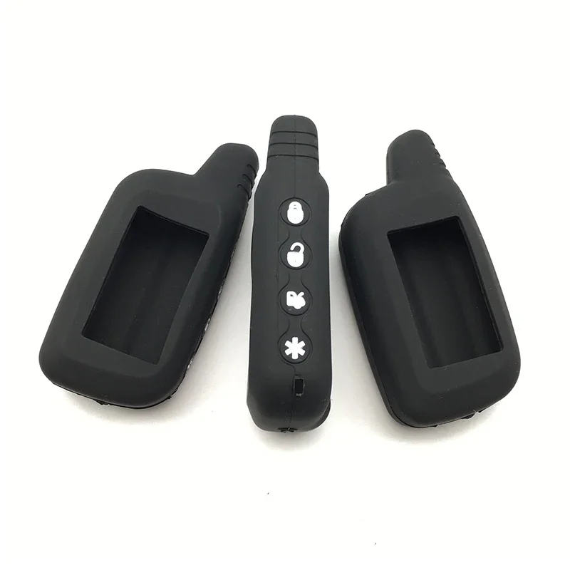 High quality silicone key cover for Russian alarms SLK-675RS SLK-868RS SLK-450SC SLK-650RS SLK-850RS SLK-468 LCD protect shell