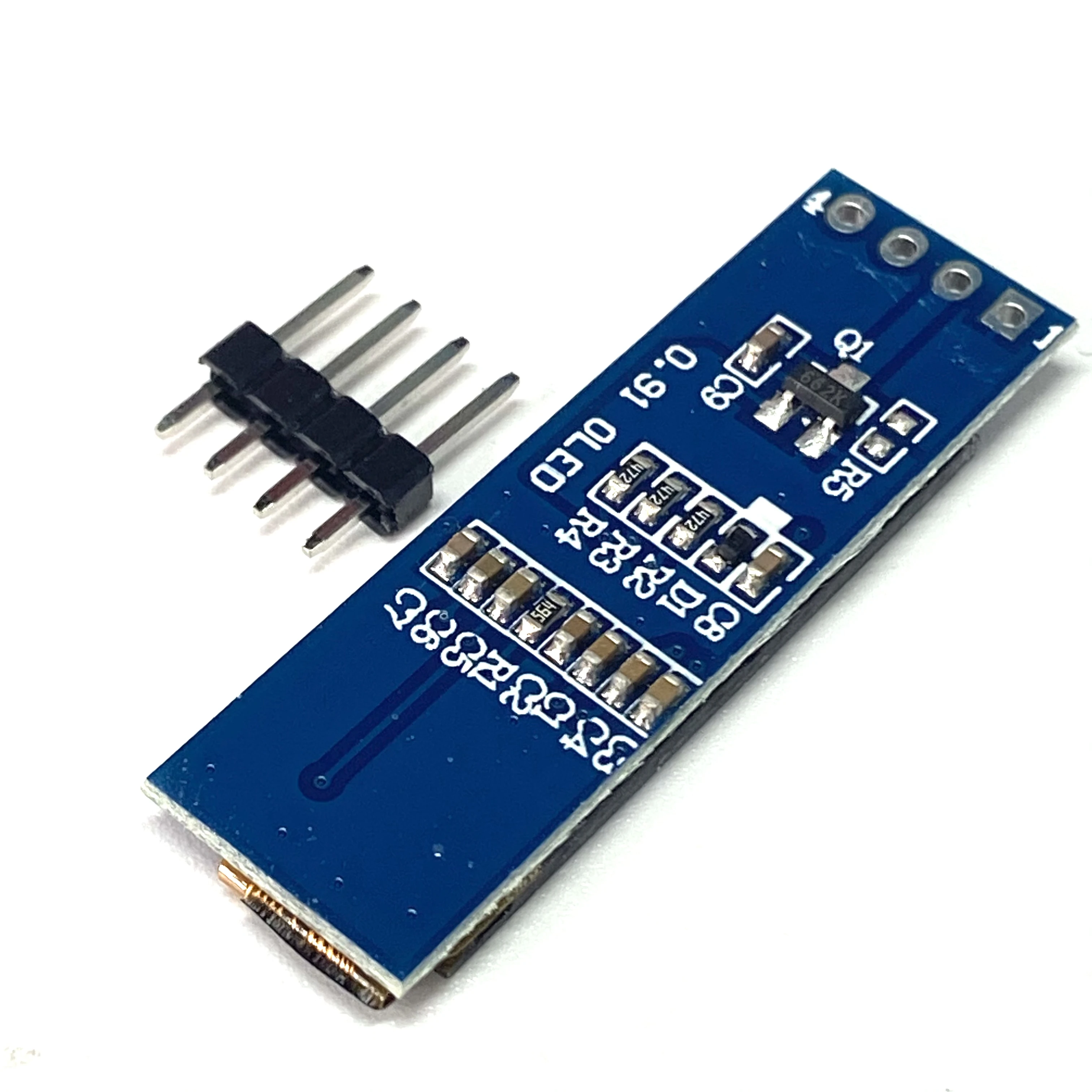 Módulo de pantalla LCD oLED de 0,91 ", IIC 12832, Compatible con 3,3 v-5v