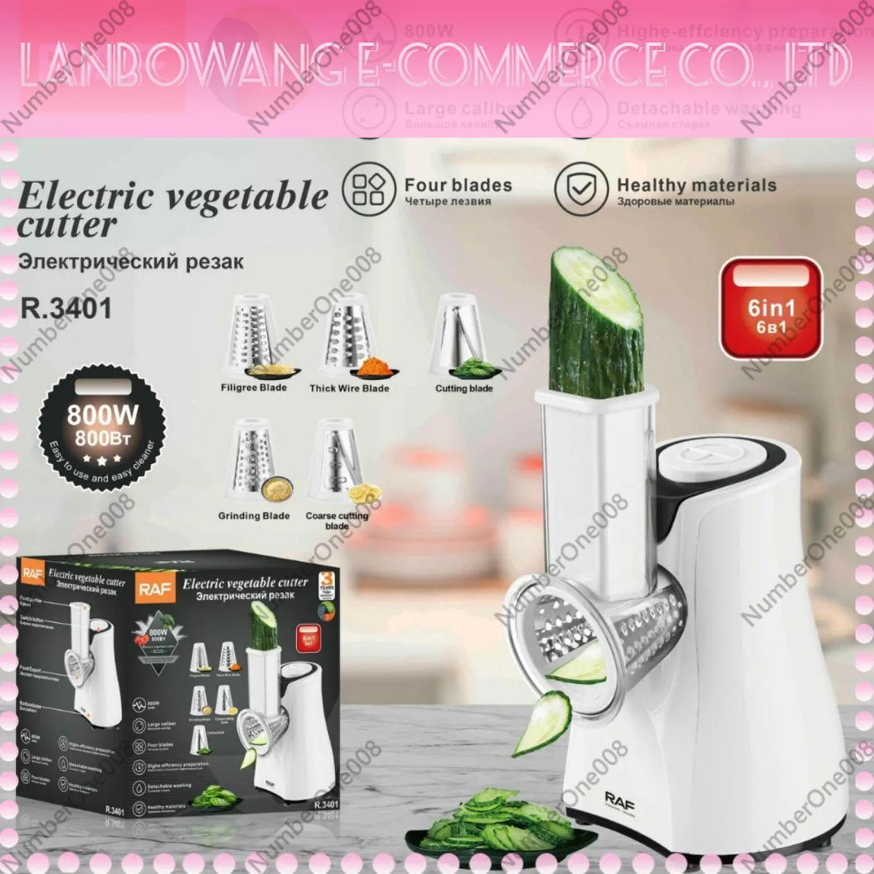 European Kitchen Cheese Grader Electric Vegetable Cutting and Shredding Multifunctional Roller Home Cheese Slicing Salad Machine