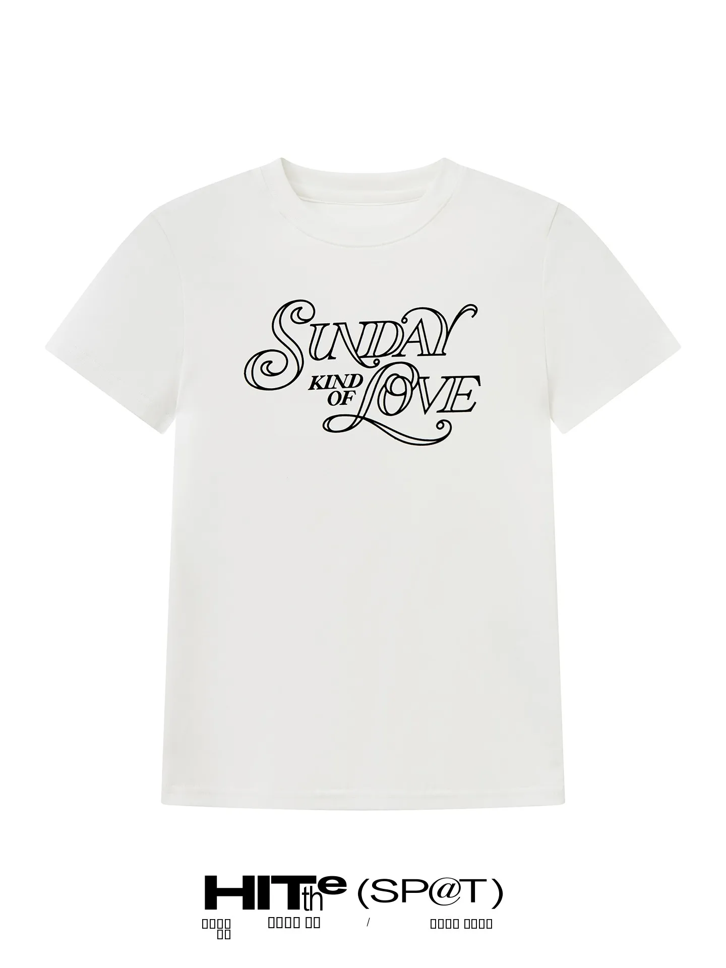 

Футболка FELI Slim Fit с круглым вырезом и коротким рукавом, летняя универсальная футболка с принтом, влагоотводящая, из чистого хлопка, повседневная базовая футболка