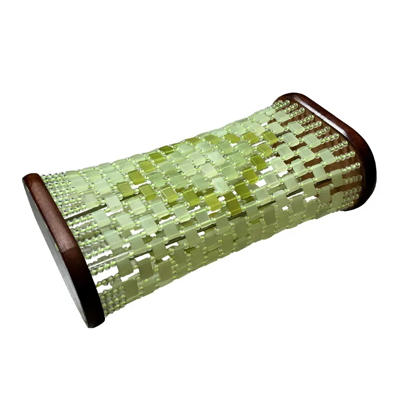 

Summer Cooling Pillow Cervical Vertebra Hollow Perspiration Steam Room Breathable Sweat-proof Pillow Wood Natural Jade Pillow
